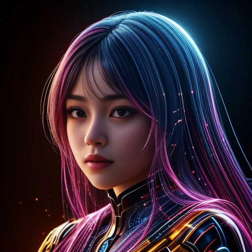 Pao mise en page internet vidéo illustration 3d serveur IA générative AI freelance paris studio de création magazines F2OGTEO0